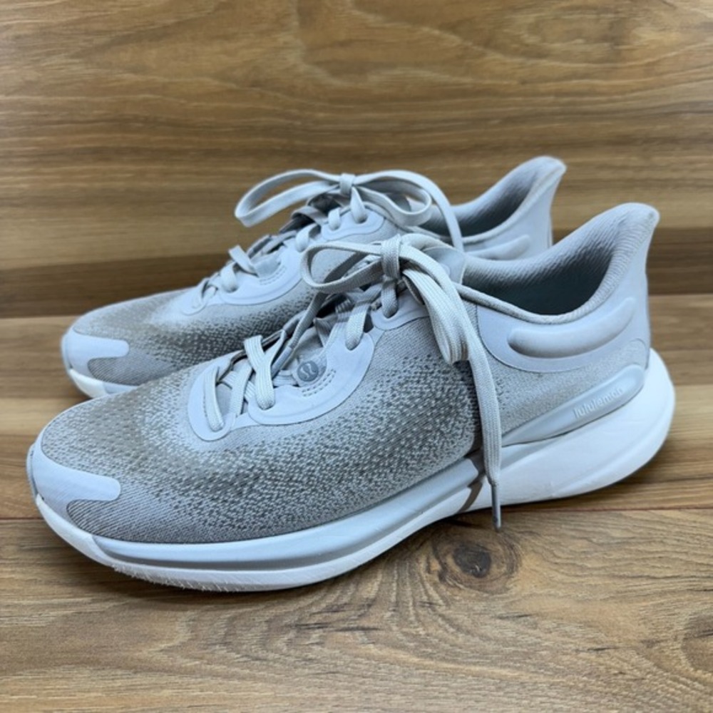 Lululemon‎ Womens Size 7.5 Gray Comfort Sneakers Chargefeel Workout Low 2